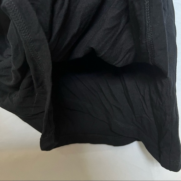 Express raglan sleeve t-shirt dress  xs black - Picture 6 of 12